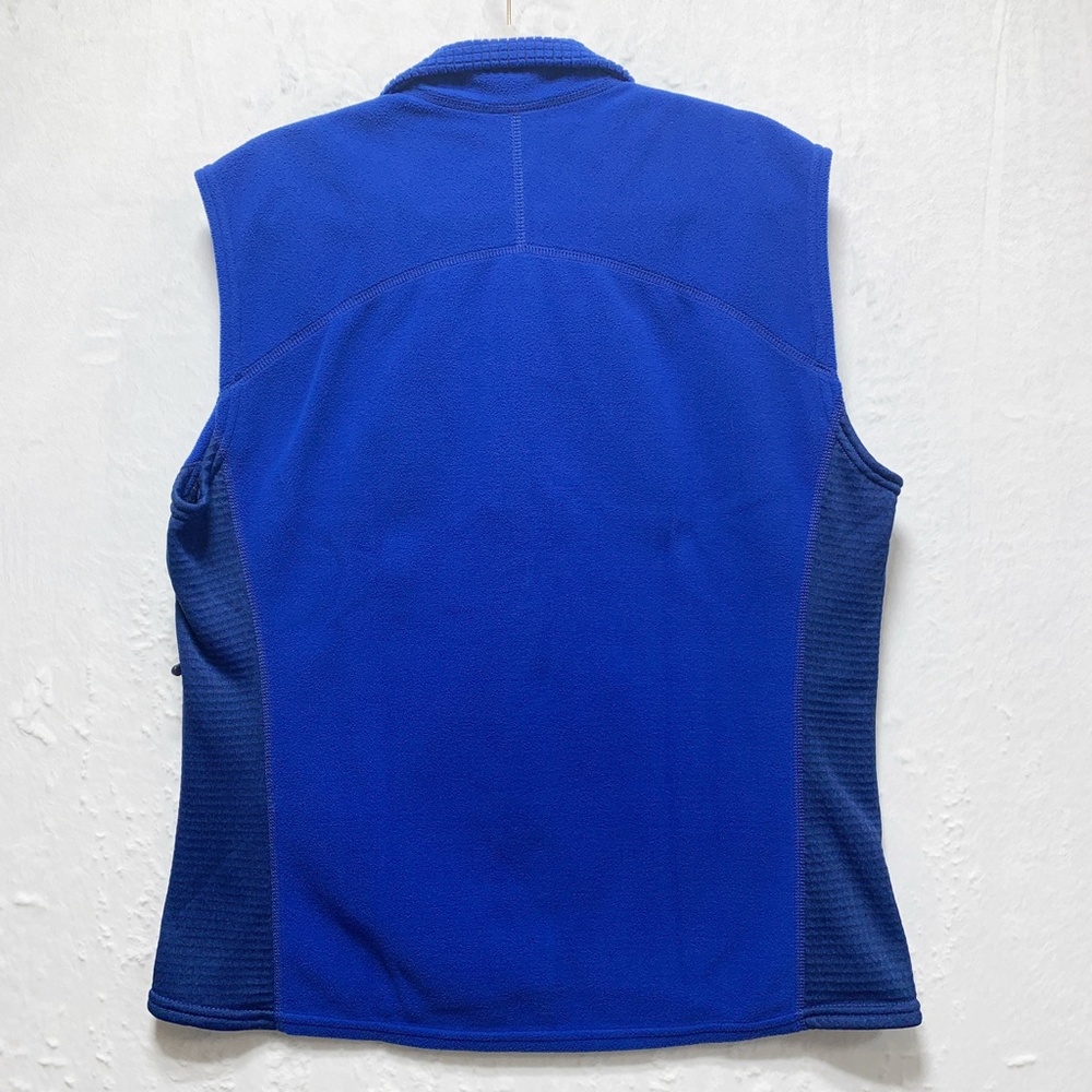 Patagonia Vintage Lightweight R-4 Micro-Fleece Vest Royal Blue Sz L - Picture 2 of 11